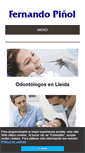 Mobile Screenshot of clinicadentalfernandopinol.com